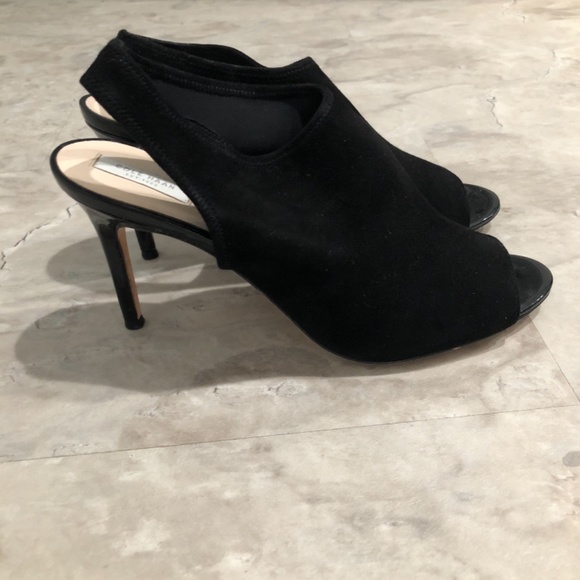 Cole Haan Black suede sexy pumps - Picture 3 of 7
